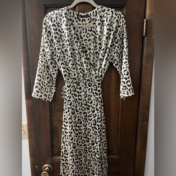 Zara Dresses Zara Cheetah Print Dress Poshmark